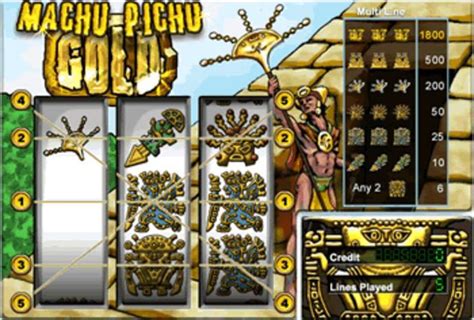 Jogue Machu Picchu Gold online